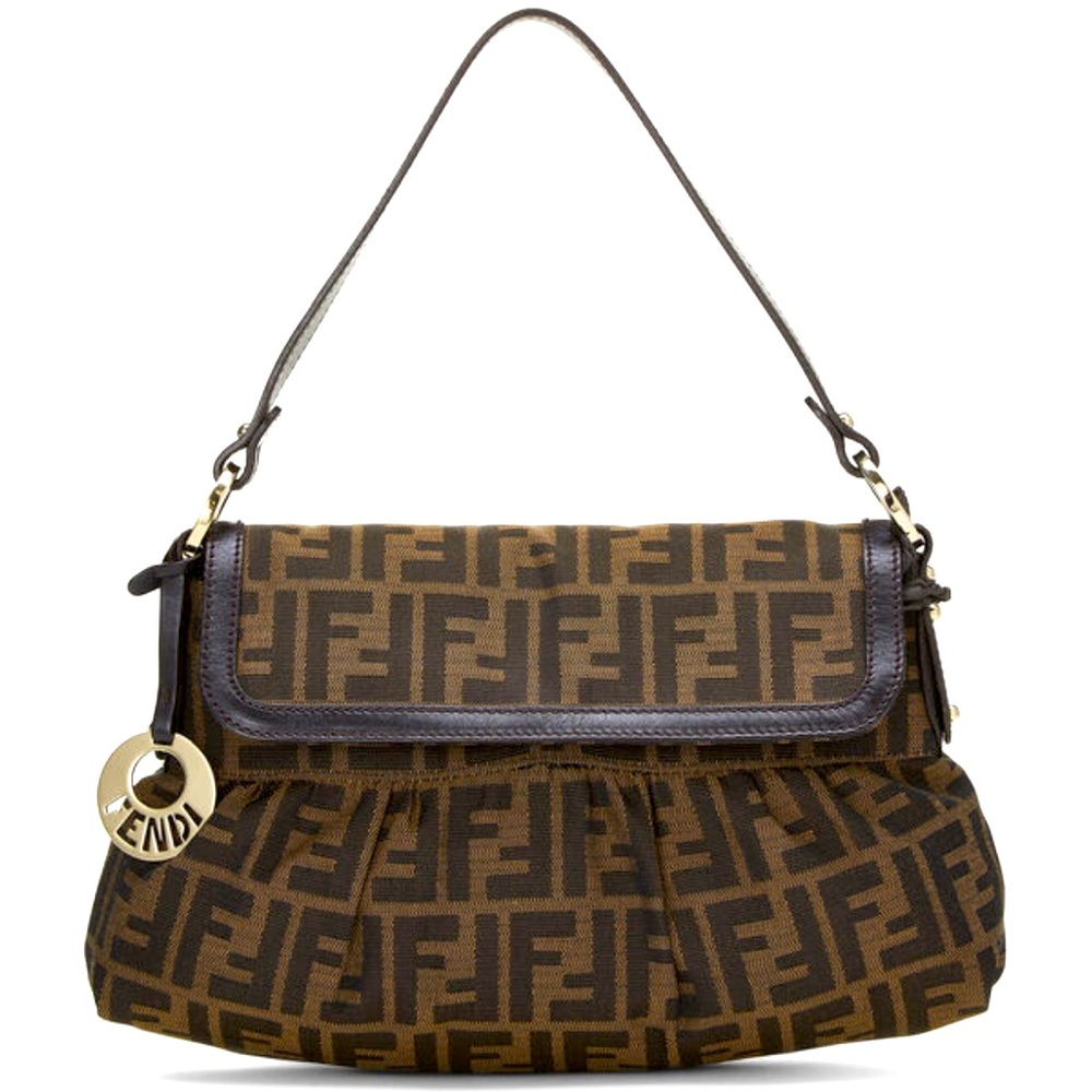 💯 Authentic FENDI Zucca Bag